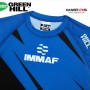 GREEN HILL IMMAF Approved rash guard - сина боја